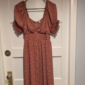 Pink Blush Maternity Maxi Dress